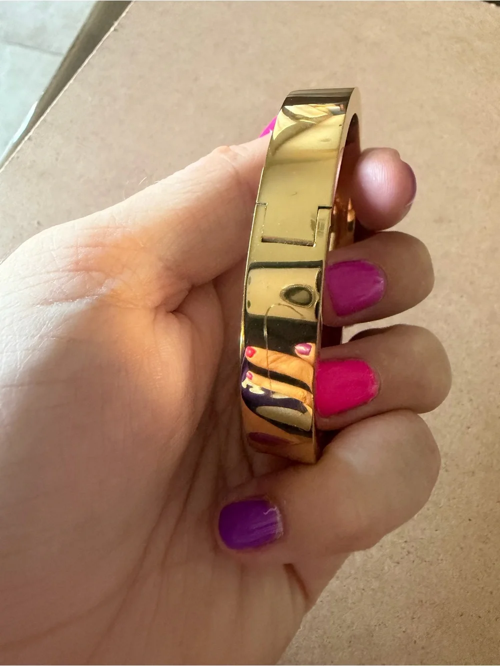 Michael Kors gold tone bracelet